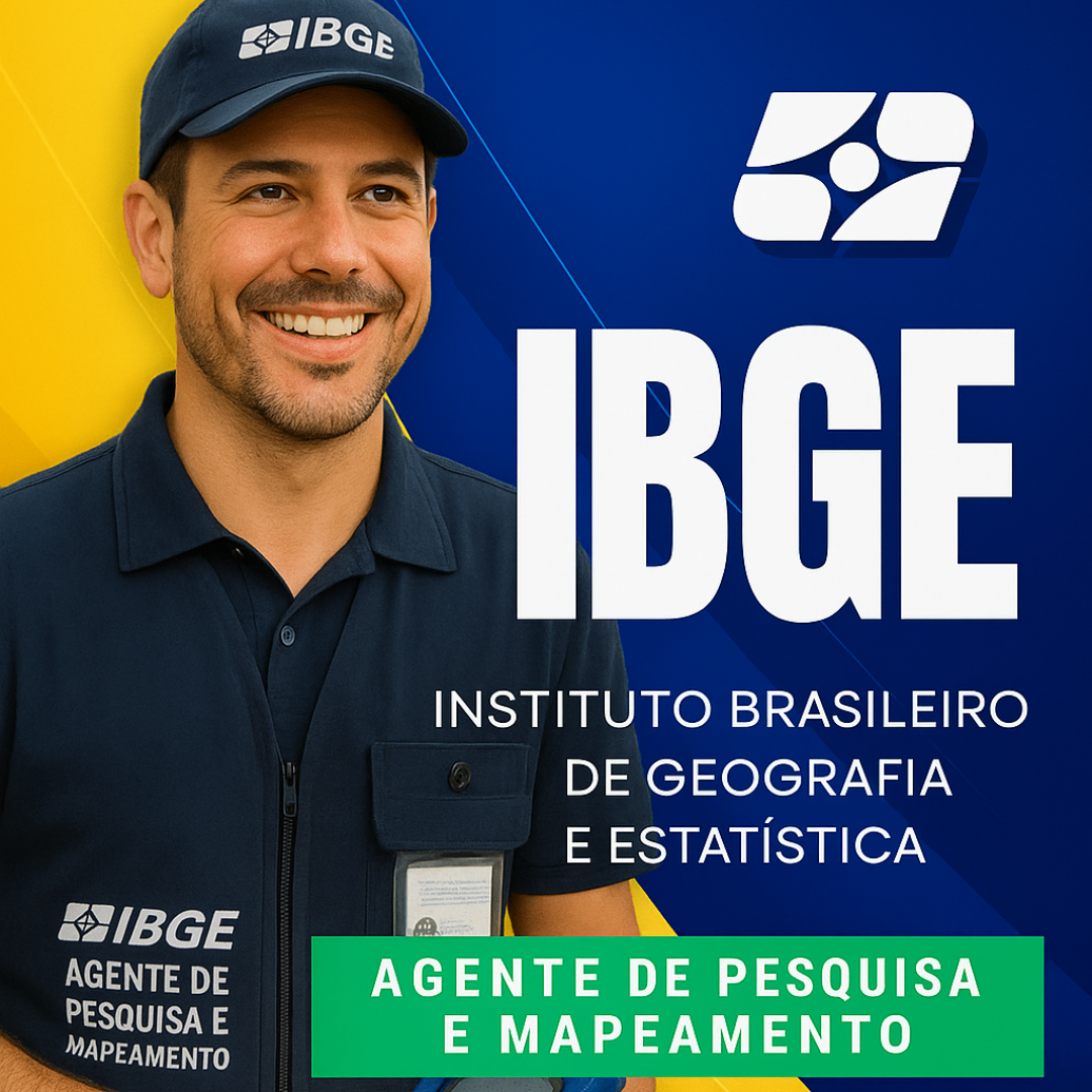 Banner IBGE 2025 - Processo Seletivo Simplificado